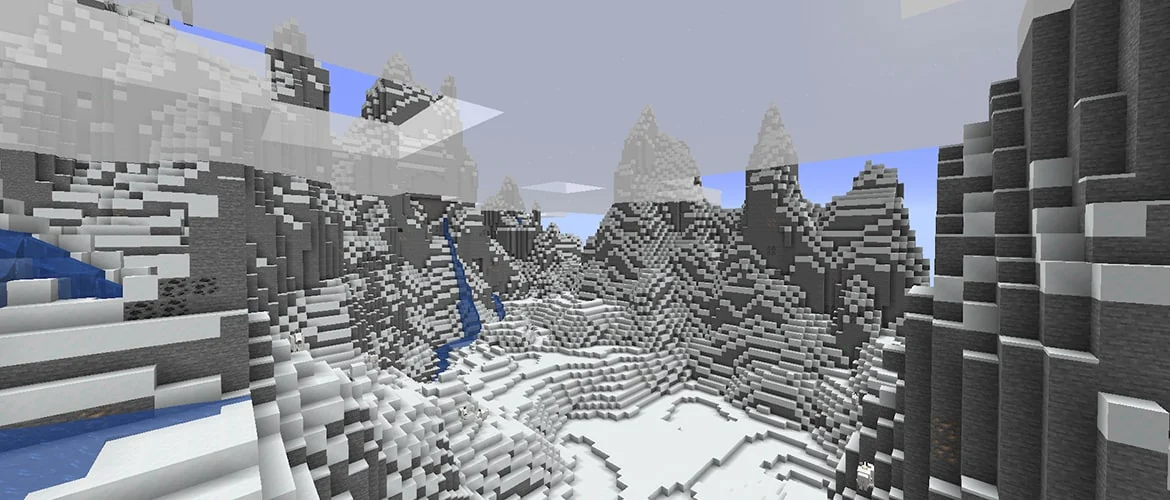 Minecraft 自然资源世界示意